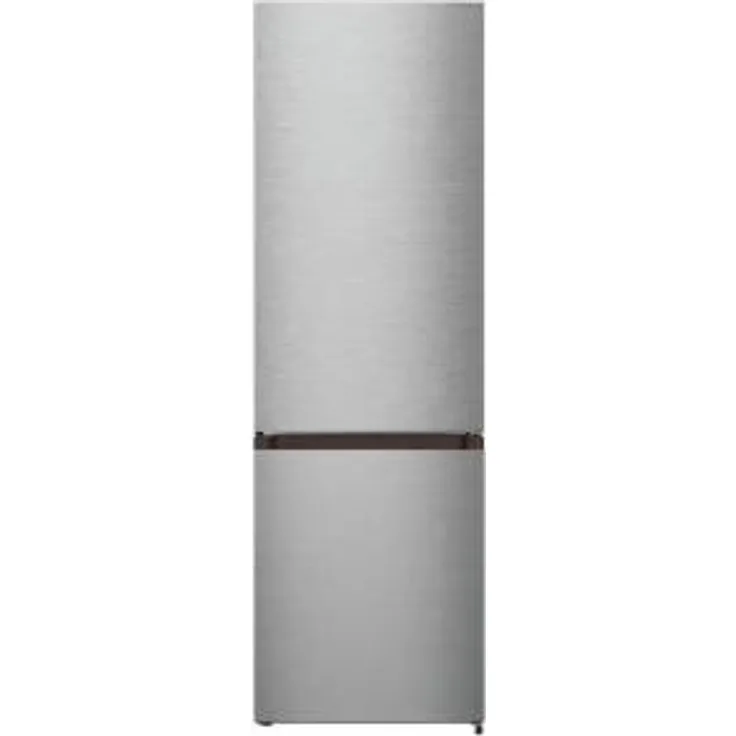 Bomann KG 184.1 Kühl-Gefrierkombination, freistehend, Edelstahloptik, Abtauautomatik, LED, Breite 55 cm, Energieklasse D