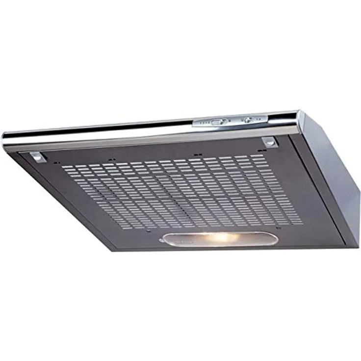 Amica UH 17010-4 E, Motorhaube, Standard, Breite: 60 cm, Tiefe: 50.5 cm, Absaugung und Rückführung (mit zusätzlichem Rückführungsset), rostfreier Edelstahl