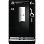 Melitta Caffeo Solo & Perfect Milk E957-101 Schlanker Kaffeevollautomat mit Auto-Cappuccinatore und integriertem Mahlwerk| Automatische Reinigungsprogramme | Automatische Mahlmengenregulierung | Schwarz