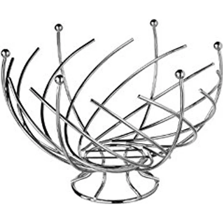 Black & White Fruchtkorb, Spiralen-Design