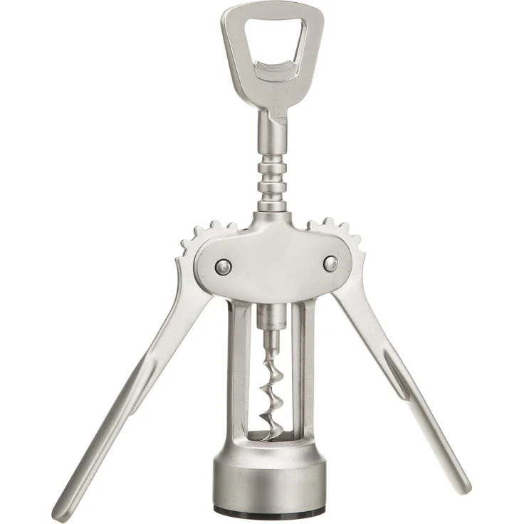 Westmark Hebelkorkenzieher mit Kapselheber, Stahl-Zink-Druckguss, Fino, Edelmattiert, 61605580 – Bild 1