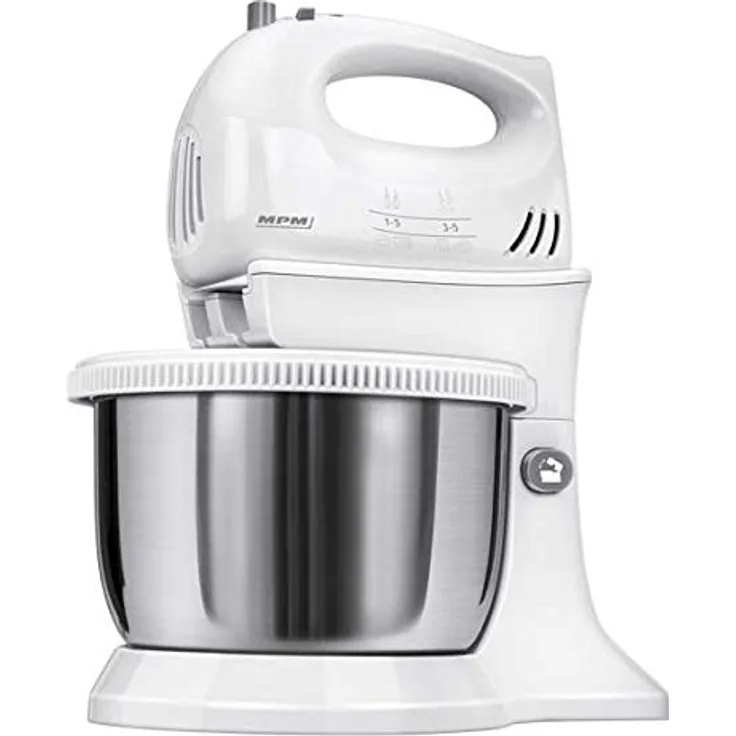 MPM Handmixer 500 W mit Edelstahl-Topf mmr-07z