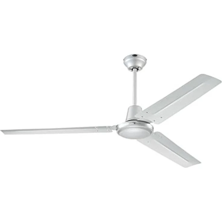 Westinghouse Lighting 142 cm Deckenventilator Industrial 72501 mit drei Flügeln in silberfarbener Ausführung – Bild 1