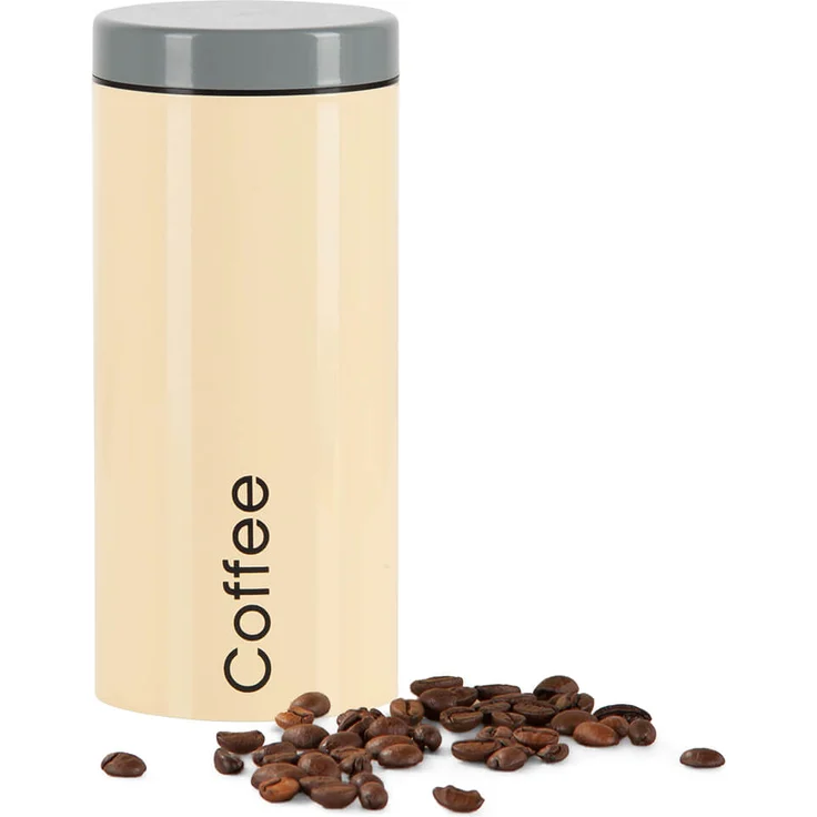 Genius Vorratsdosen Coffee Edelstahl Beige 1500 ml NEU