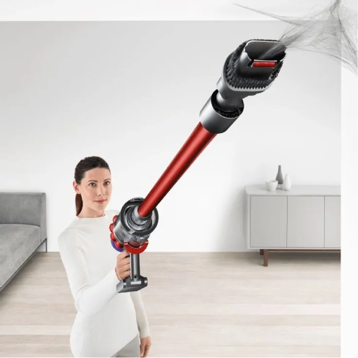 Dyson Cyclone V10 Motorhead Handstaubsauger, 60 min Akkubetrieb, Elektrobürste mit Direktantrieb, Wandhalterung und Ladestation – Bild 2