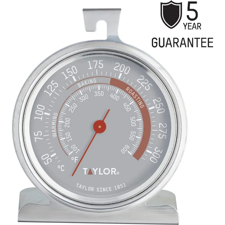 Taylor TYPTHOVEN Pro Oven Thermometer, Stainless Steel