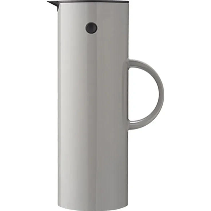 Stelton EM 77 Isolierkanne, Kunststoff, Grau, 1 Liter