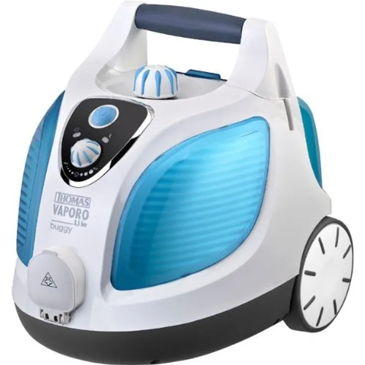 Thomas Vaporo Buggy 792023 Dampfreiniger, 3,5 bar, 1500 W, hellblau-weiss