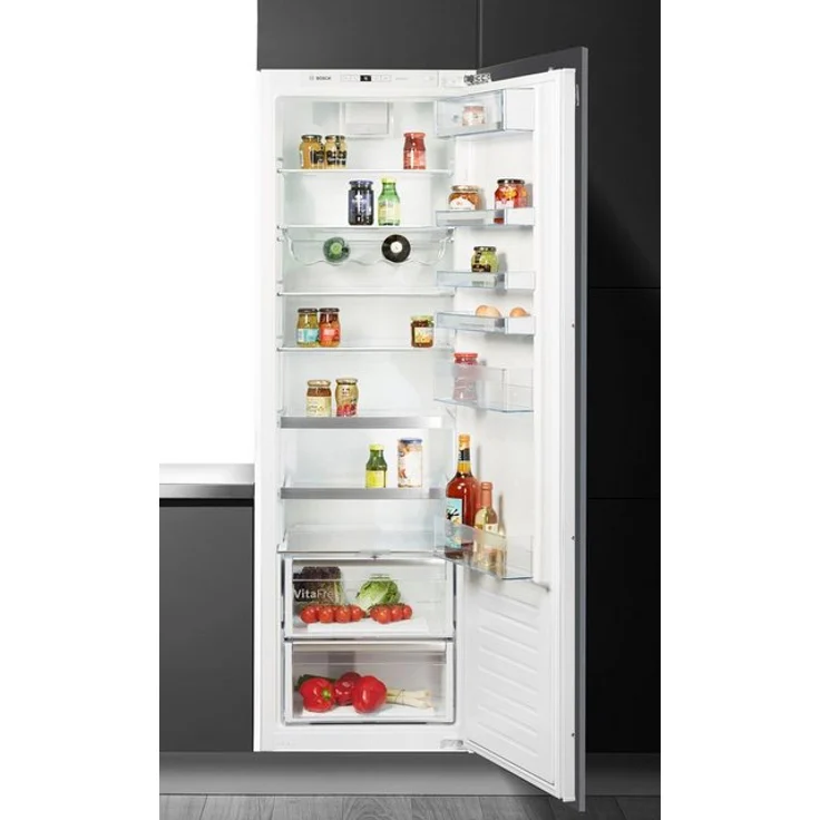 Bosch KIR81AFE0 Kühlschrank, Einbau, weiß, Schnellkühlen, FreshSense, VitaFresh, LED, Breite 56 cm, Energieklasse E – Bild 5