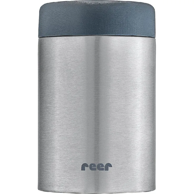 Reer Edelstahl-Warmhalte-Box PURE für Baby-Nahrung, 300 ml, silber 90408 W