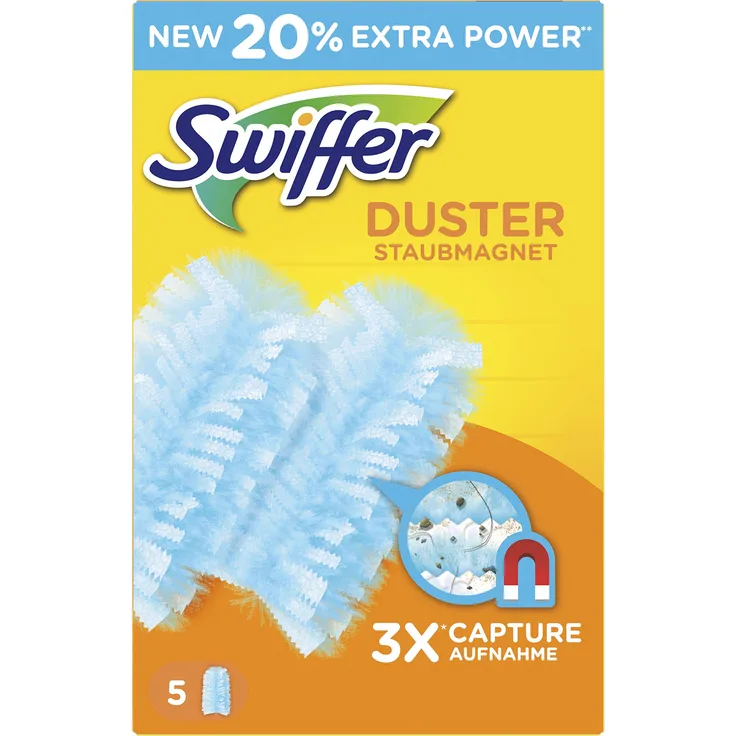 Swiffer Staubmagnet Tücher Nachfüllpackung, 5 Stück