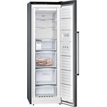 Siemens GS36NAXEP Gefrierschrank, freistehend, schwarz, NoFrost, LED, Breite 60 cm, Energieklasse E