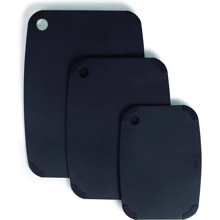 LACOR Schneidebrett, Holzfaser + Silikon, Braun, 30 cm