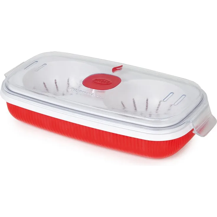 Behälter mit Deckel für Kochen Mikrowelle Eier Omelett Omelette