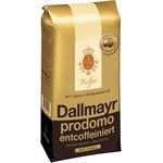 Dallmayr Kaffee Prodomo entcoffeiniert 500g in Kaffeebohnen, 12er Pack (12 x 500 g)