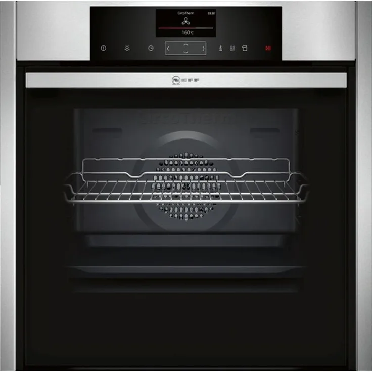 Neff B45VR22N0 (BVR 4522, Backofen, A+, Einbaugerät, elektrisch, Volumen 71 l, Breite 59,6 cm, Selbstreinigung hydrolytische Selbstreinigung, Heißluft, Heißluft Eco, Ober-Unterhitze (konventionell)