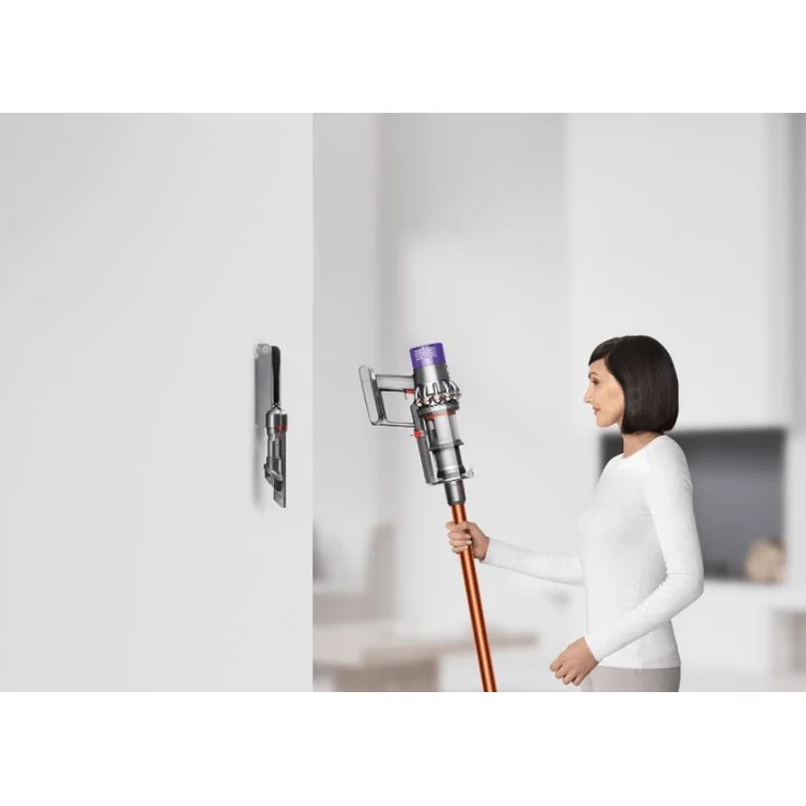 Dyson Cyclone V10 Absolute Handstaubsauger, 60 min Akkubetrieb, Zyklon-Technologie, Wandhalterung und Ladestation – Bild 9