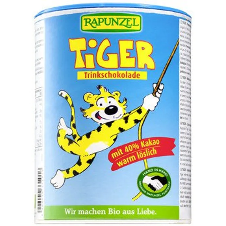 Rapunzel Bio Tiger Trinkschokolade 400g