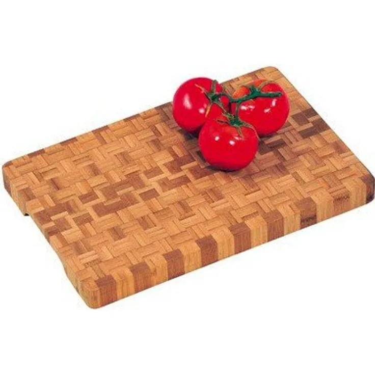 Kesper Profi Schneidebrett, Bambus, braun, 36 x 24 x 3 cm