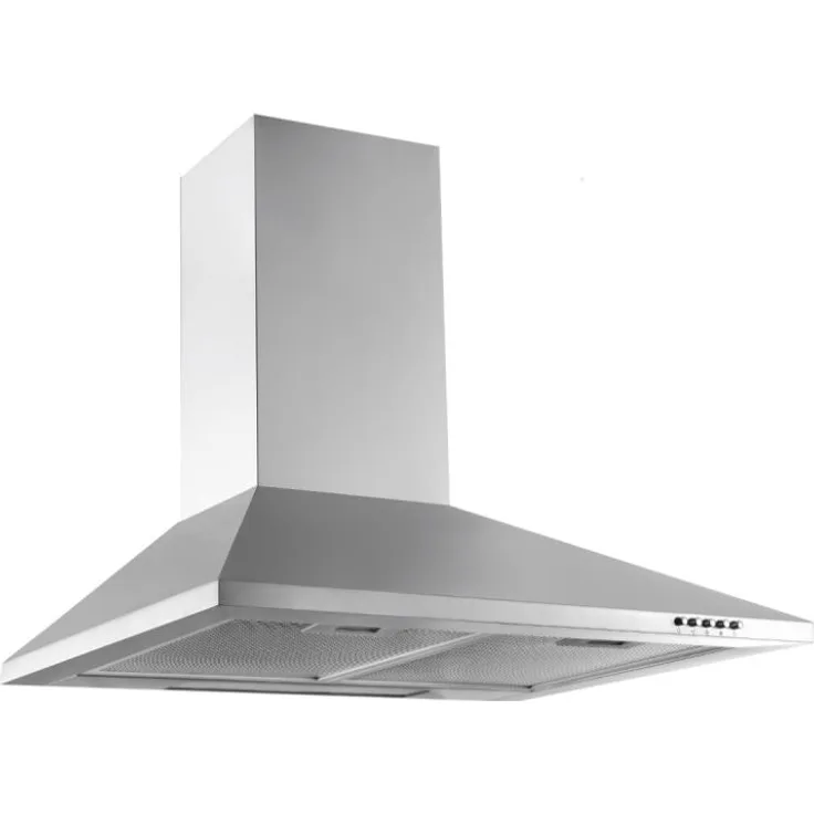 Respekta CH 22058 IX-B Wandhaube, B, Abluft und Umluft, Wand- oder Schrankmontage, Breite 60 cm, 3 Gebläsestufen