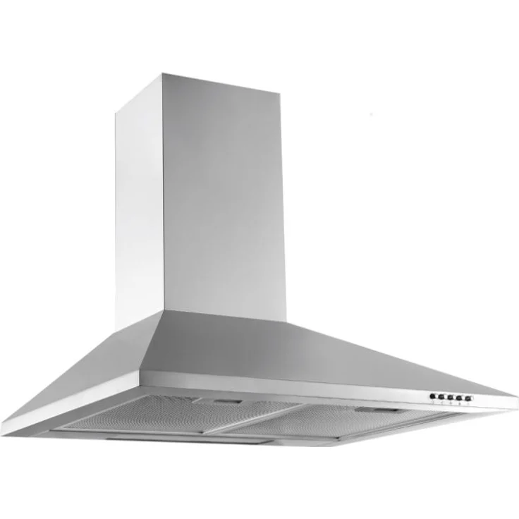 Respekta CH 22058 IX-B Wandhaube, B, Abluft und Umluft, Wand- oder Schrankmontage, Breite 60 cm, 3 Gebläsestufen – Bild 1