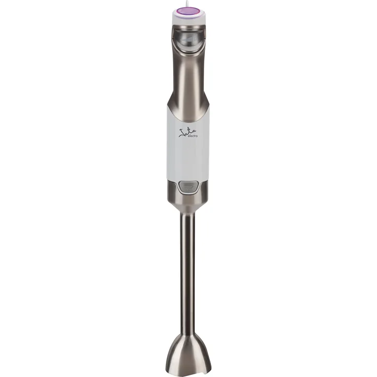 Jata BT1038 Stabmixer Inox. SEITL. E-Geschwindigkeit. Funktion Turbo Extra langen Fuß 27 cm und Klinge aus Edelstahl. Leistung 800 W. weiß und Stahl