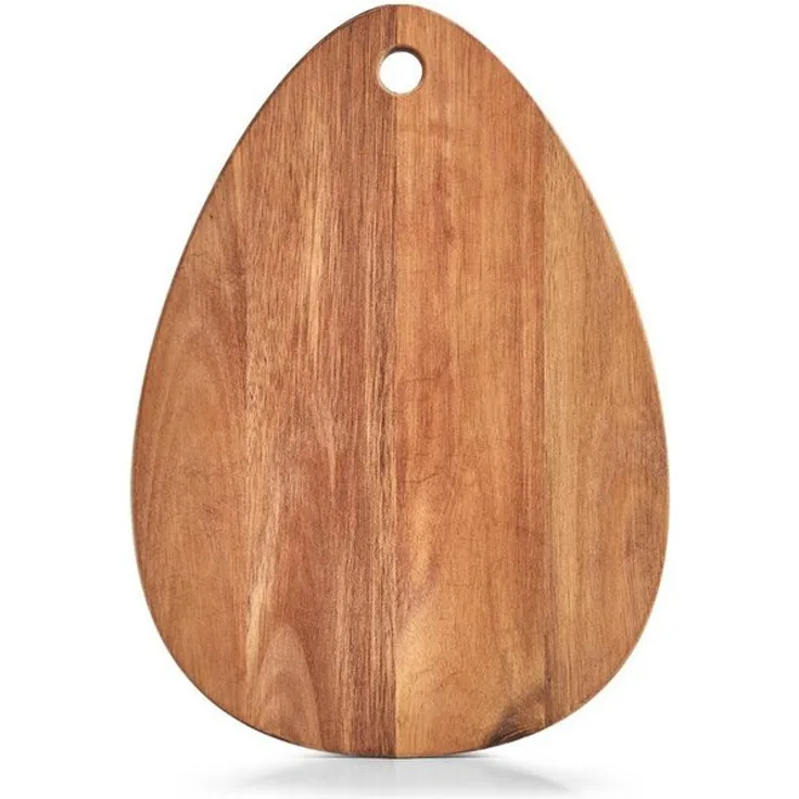 Zeller Present Schneidbrett, Akazienholz, (1-St), Tropfenform 29 x 40 x 2 cm