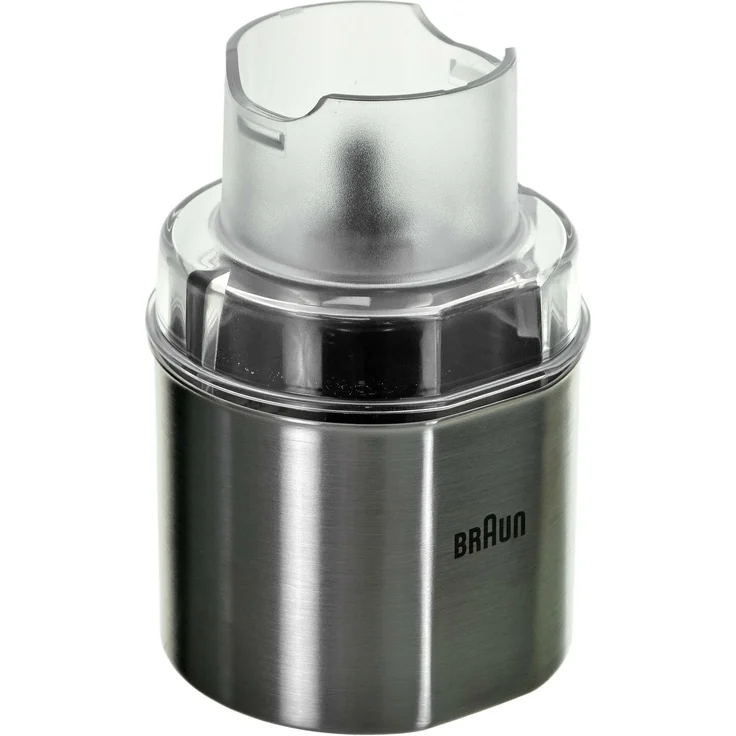 Braun MQ 9138 XI MultiQuick 9, 1200W, 0,5 L, 3 Geschwindigkeitsmodi, inkl,. Zerkleinerer, Kaffee- und Gewürzmühle, Schneebesen, silber, schwarz – Bild 8
