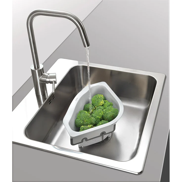 METALTEX 185023000 Drain On Ecksieb Kunststoff grau Sieb – Bild 6