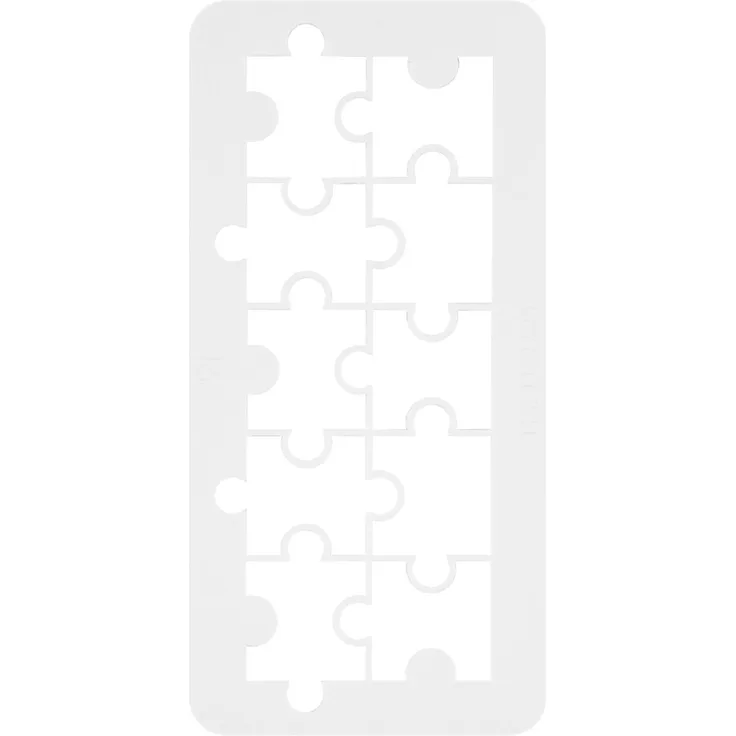 PME Geometrische Multischneider für Kuchen Design   Puzzle, mittlere Größe, 1