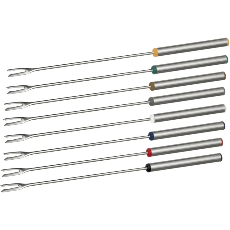 UNOLD Fondue-Elegance, Fondue-Set, Wechseltopf Edelstahl-Keramik, Zubehör, für 8 Personen, 48645 – Bild 9