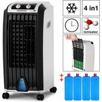 Monzana Mobile Klimagerät 5 Liter Tank inkl. vier Kühlakkus