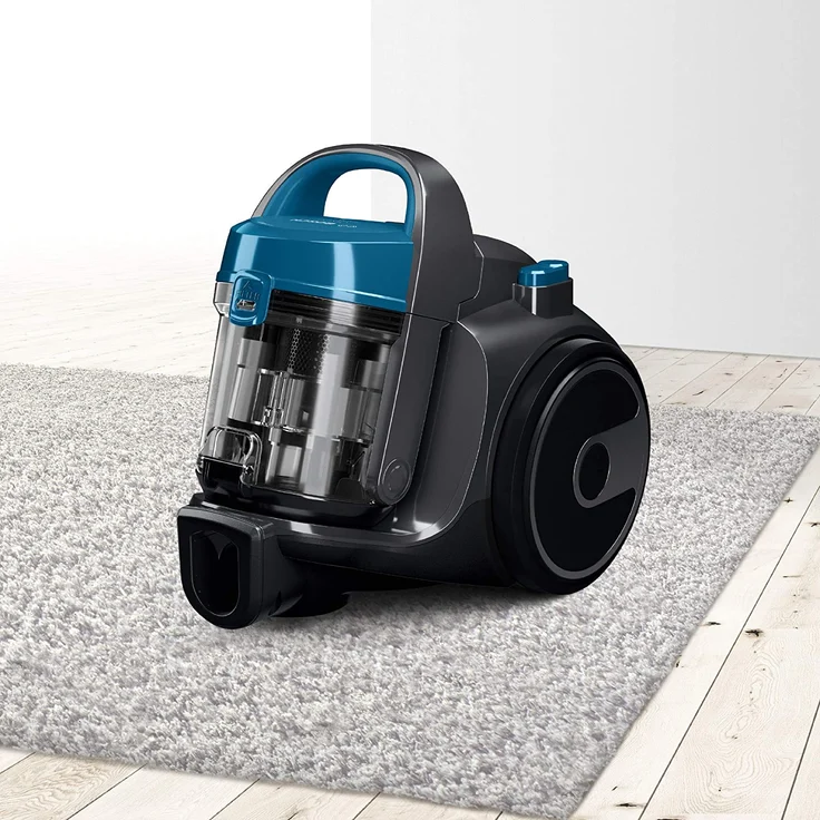 Bosch BGC05A220A Clean´n Serie 2 Bodenstaubsauger ohne Beutel, 700 Watt, Zyklon-Technologie, einfaches Entleeren, grau-schwarz-blau – Bild 3