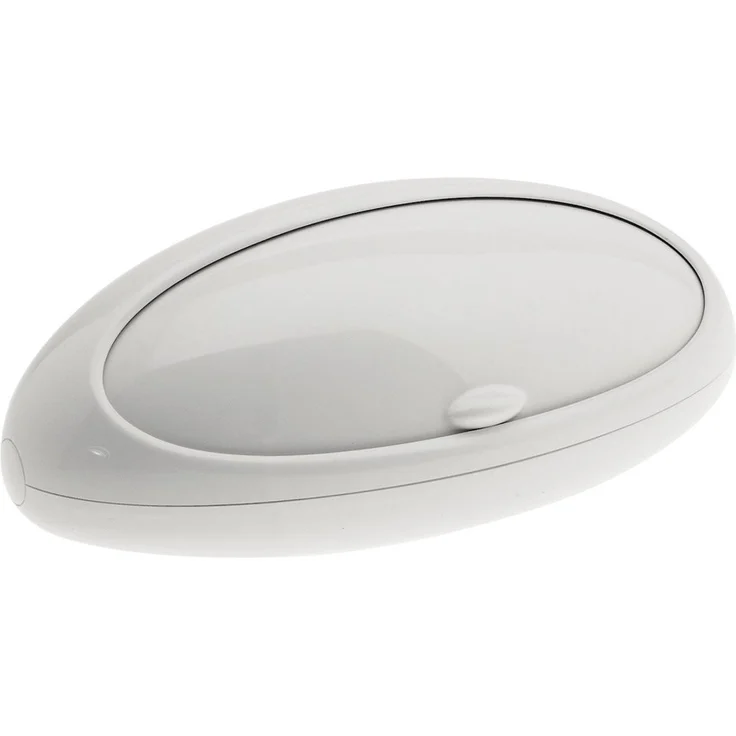 Alessi Gnam ASG22 W Design Brotkasten, Thermoplastisches Harz, weiß