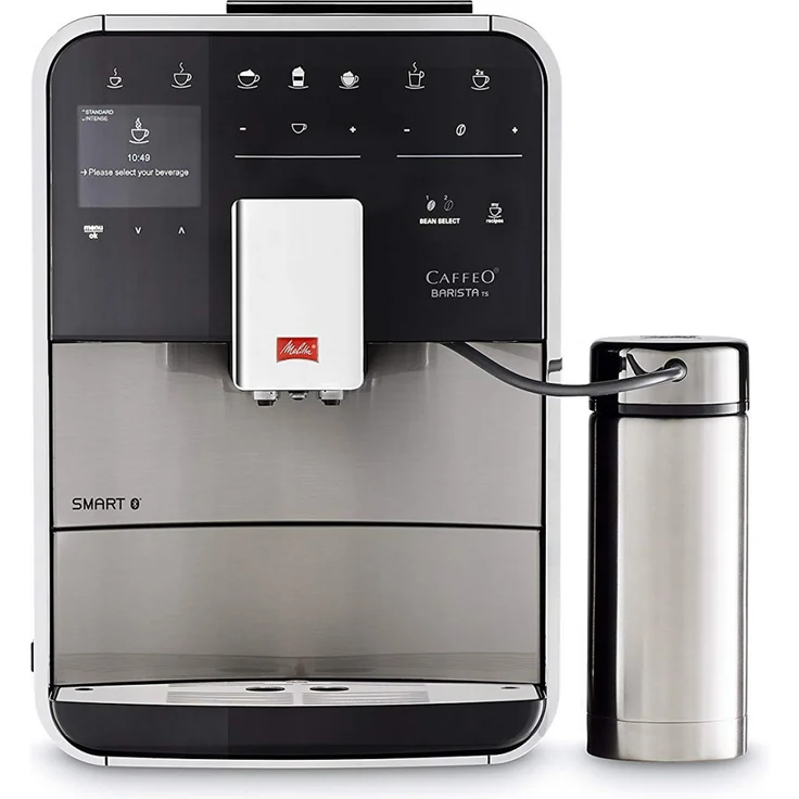 Melitta Barista, TS Smart 860-100, Kaffeevollautomat, rostfreier Edelstahl, App-steuerbar, mit Milchsystem und integriertem Mahlwerk – Bild 1