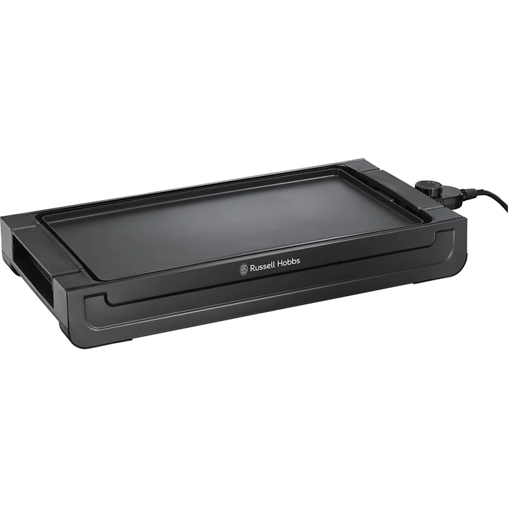 Russell Hobbs Grill Teppanyaki Fiesta Elektrogrill, 45 x 25 cm herausnehmbare & antihaftbeschichtete Platte, variable Temperatureinstellung, Fettauffangschale, 2400W – Bild 1