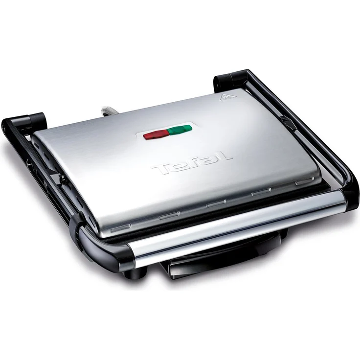 Tefal Kontaktgrill Inicio GC241D Elektrogrill - Sandwichtoaster, fettarmes Grillen, Panini, Toasts, Steak, Gemüse und mehr, antihaftbeschichtete gerillte Grillplatten, gesund dank wenig Öl, 2000W – Bild 2