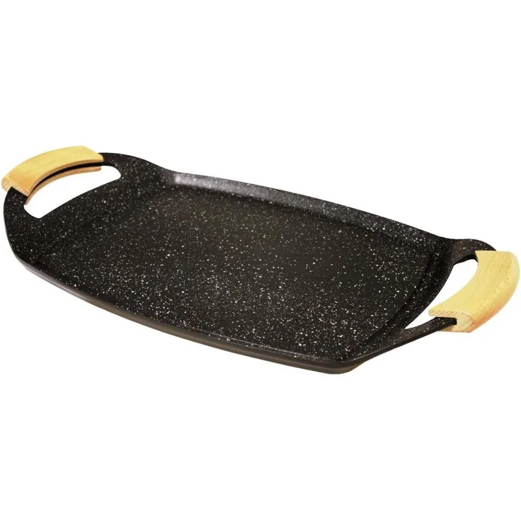 Baumalu 384131 Tablett, Aluminiumguss, 48.5 x 28.5 x 3.7 cm