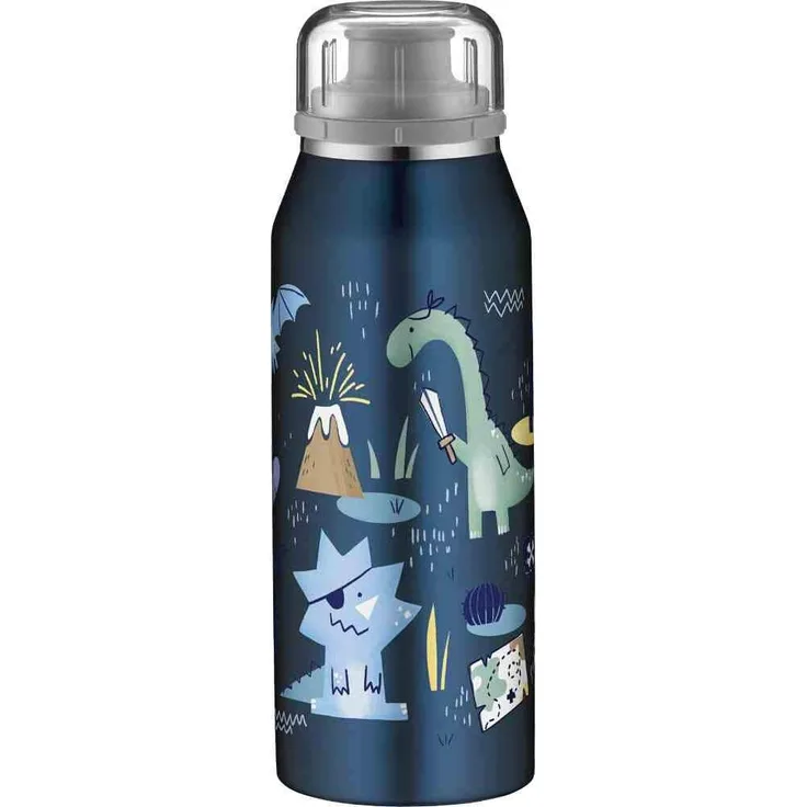 alfi isoBottle Isolier-Trinkflasche, Edelstahl, Blau, 350ml