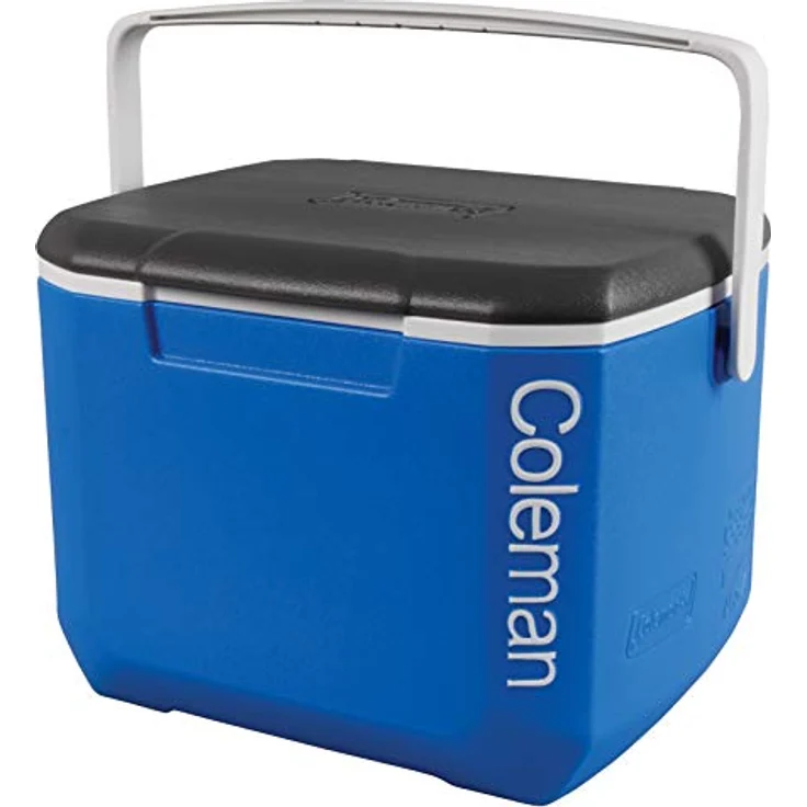 Coleman passive Kühlbox 16QT Excursion, kühlt bis zu 1 Tag, Thermobox mit 15 L Fassungsvermögen, mobile passiv Kühlbox mit stabilem Tragegriff