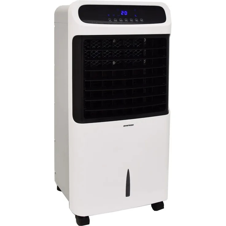Syntrox Germany 4 in 1 Luftkühler Luftbefeuchter Lufterfrischer und Ventilator mit Touch Panel und Fernbedienung