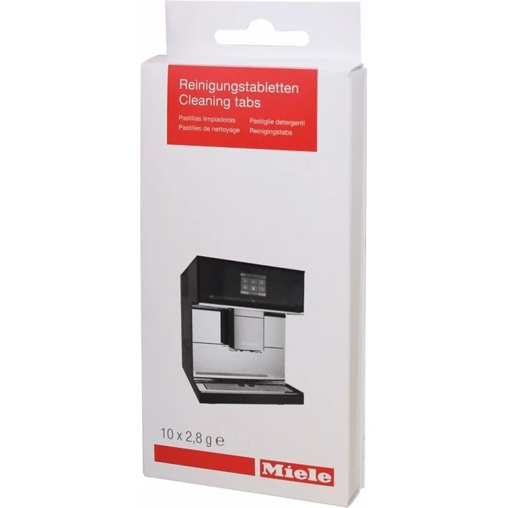 Miele Reinigungstabletten für Kaffeevollautomaten, 07616440, 10270530, 11201200, 1x 10 Stück – Bild 1