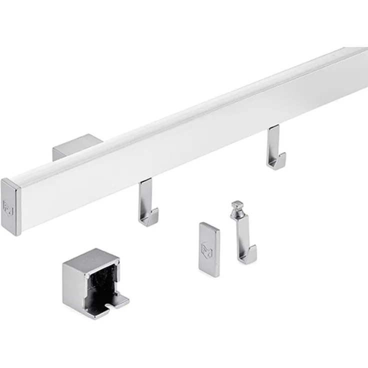 Naber Relingsystem-Set Alto, Länge 1200mm, Edelstahl 8044102