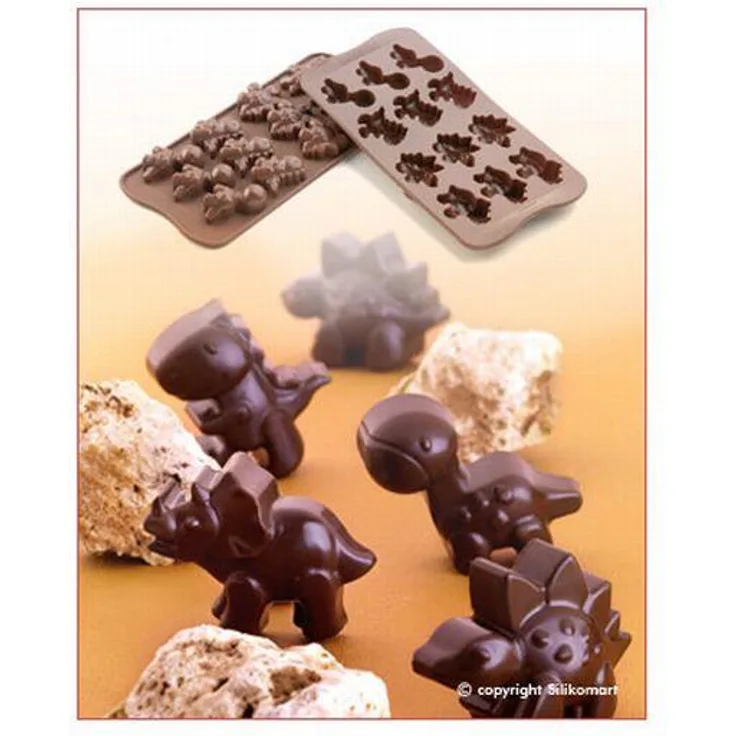 Silikomart 22.116.77.0065 SCG16 DINO - SILICONE MOULD 40X33 H 16 MM
