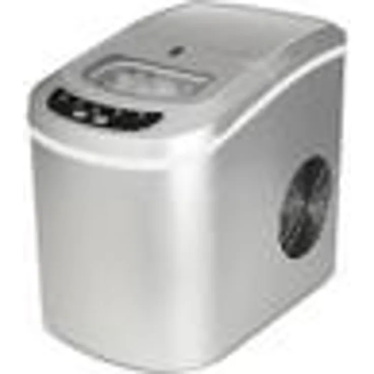 WILFA Eiswürfelmaschine, I-12S, 100W, mit Sichtfenster, silber
