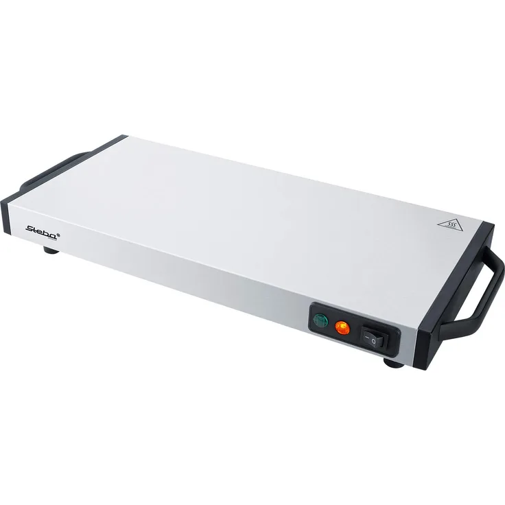 Steba Warmhalteplatte-Wärmespeicherplatte WP 110, Warmhaltefläche 40 x 20 cm, sehr kurze Aufheizzeit von max. 10 Min., auch mobil stromlos einsetzbar, mindestens 60 Min. Wärmeabgabe
