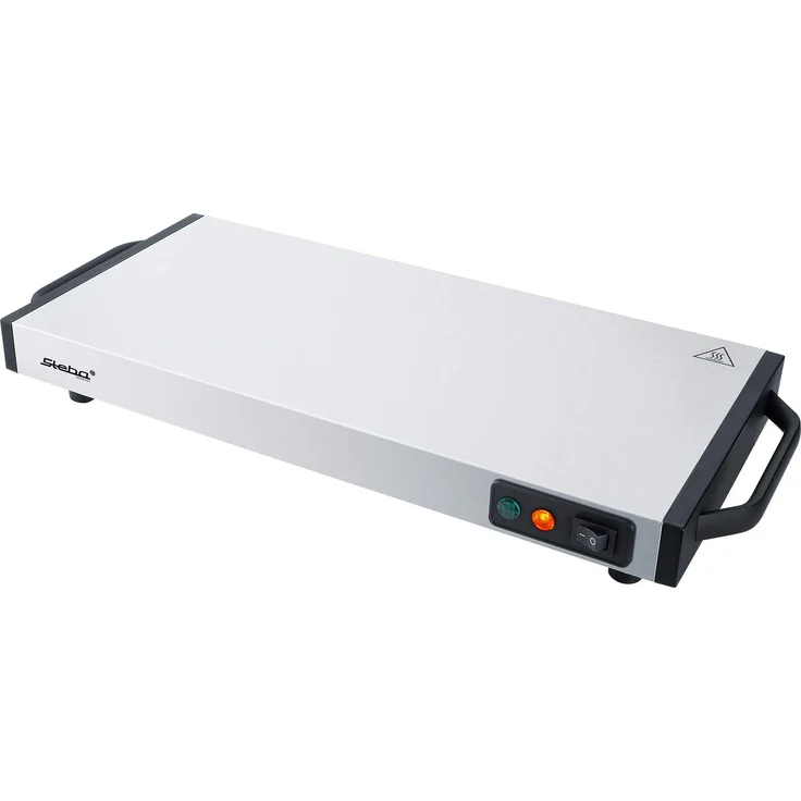 Steba Warmhalteplatte-Wärmespeicherplatte WP 110, Warmhaltefläche 40 x 20 cm, sehr kurze Aufheizzeit von max. 10 Min., auch mobil stromlos einsetzbar, mindestens 60 Min. Wärmeabgabe – Bild 1