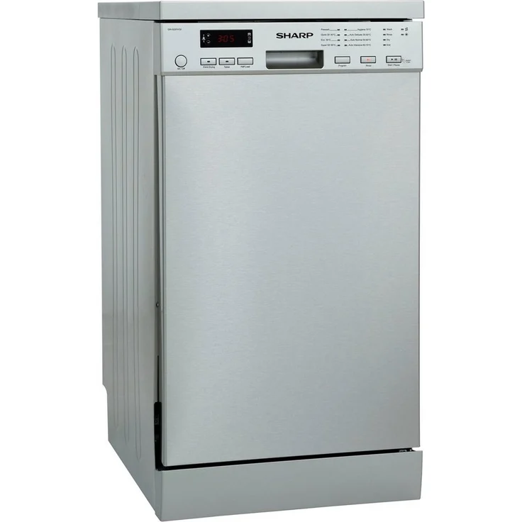 Sharp QW-NS22F47EI-DE, Geschirrspüler, E, Geräuschemissionsklasse C, Geräuschemissionen 47 Dezibel – Bild 2