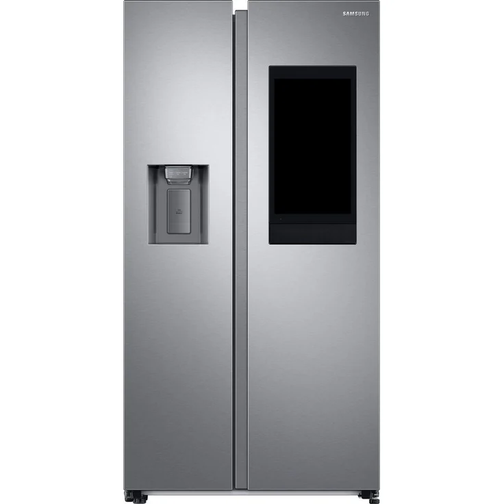 Samsung RS6HA8891SL/EG Side-by-Side-Kühlschrank, freistehend, Edelstahloptik, NoFrost, WLAN, Wasser- und Eiswürfelspender, Festwasseranschluss, Smart Connect, Food Cam, Schnellgefrieren und -kühlen, Breite 91.2 cm – Bild 3