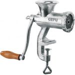 Gefu 14700 Fleischwolf Trica manuell, Größe 5, Eisenguss, silber
